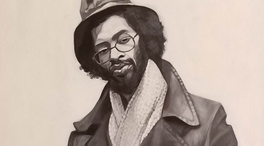 Cbabi Bayoc Paints Gil Scott-Heron