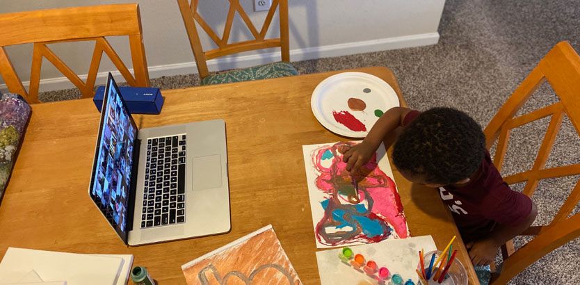 THE REVOLVING BRUSH - A FUN AND INTERACTIVE PAINT PARTY FOR KIDS